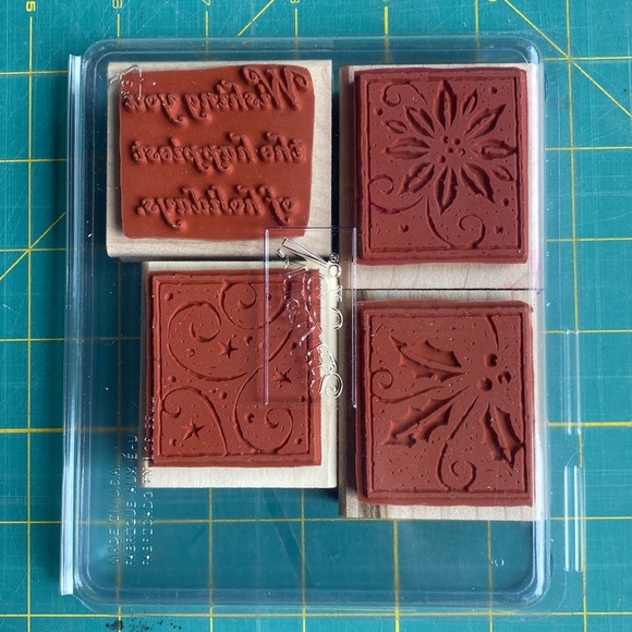 Stampin' Up! Christmas Stamps set of 4 - Picture 2 of 2